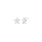 diamond star earring,<br>head-on and side views <span class='visuallyhidden'>Call or text 323-404-2959 if you need shopping assistance.</span>